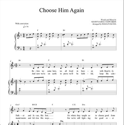 Choose Him Again – Shawna Edwards Music