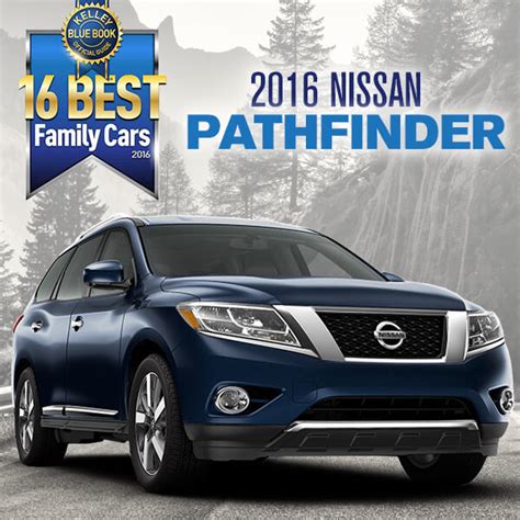 Nissan Pathfinder named one of the "16 Best Family Cars of 2016" by ...