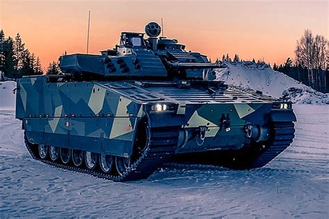 BAE Systems CV90 MkIV enhanced and modernized version of CV90 tracked armored IFV - DIMDEX