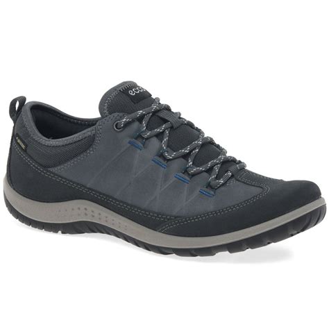 Ecco Aspina Womens Waterproof Lace Up Hiker Shoes | Charles Clinkard