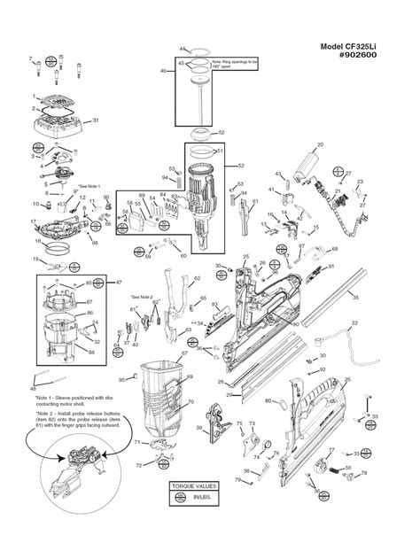 Paslode 902600 Parts List | Paslode 902600 Repair Parts | OEM Parts with Schematic Diagram