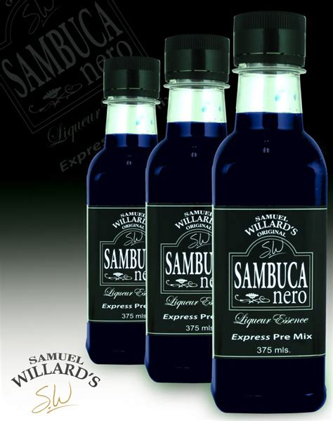 Pre Mixed Liqueur Sambuca nero - Makes 1.125lt | - Bar N Brew