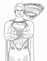 Superman coloring Pages  ColoringLib sketch template