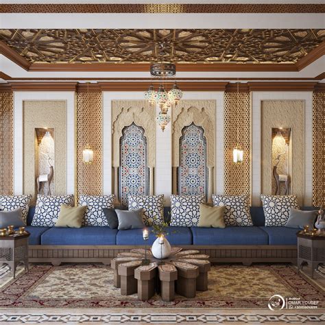 Moroccan Majesty (oriental living room) :: Behance