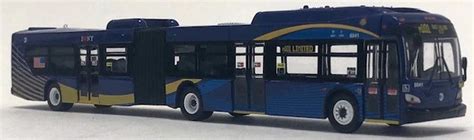 Buy Iconic Replicas MTA NYC Transit Bus 1:87 Scale-HO Scale New Flyer ...