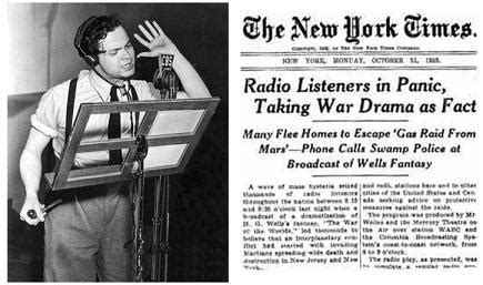 Soon-To-Be Art Therapist - Michelle: The War of the Worlds Panic