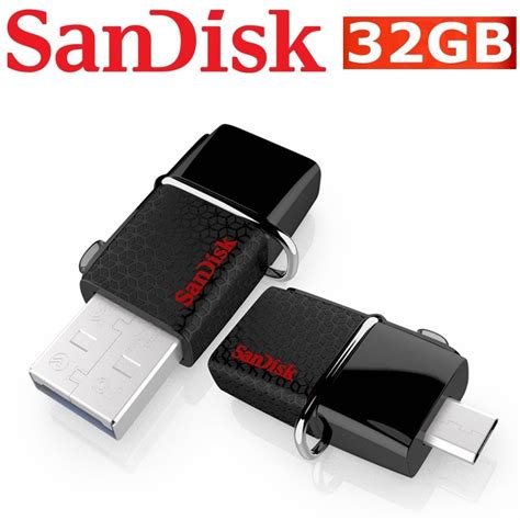 OTG USB Drive SanDisk Ultra 32GB Dual OTG USB Flash Drive Memory Stick PC Tablet Mobile Android