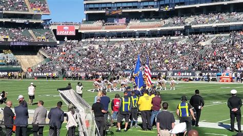 Oakland Raiderettes Pre Game Performance - YouTube