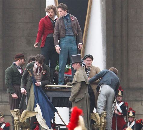 Aaron Tveit Picture 17 - On The Set of Les Miserables