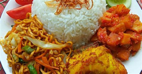 Resep Nasi rames oleh Vivi Febriany - Cookpad