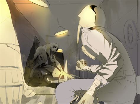 ArtStation - Amnesia The Bunker sketch