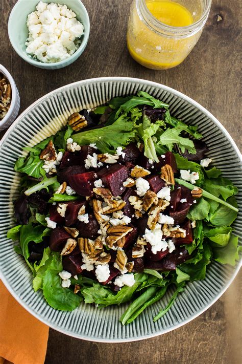 Roasted Beet & Feta Salad