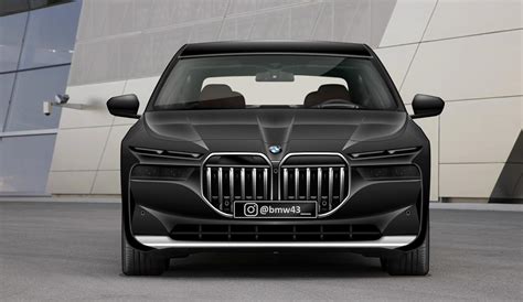 2023 BMW 7 Series gets rendered with new split headlights