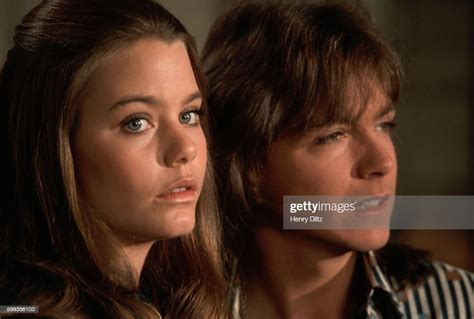 Portrait of Susan Dey and David Cassidy, co-stars on the television... News Photo - Getty Images