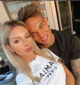 Lautaro Martinez with his girlfriend Agustina Gandolfo | Celebrities ...