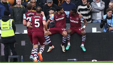 West Ham 3-0 Wolves: Paqueta gets hat-trick of assists as Moyes' men ...