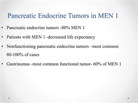 Pancreatic neuroendocrine tumors | PPT