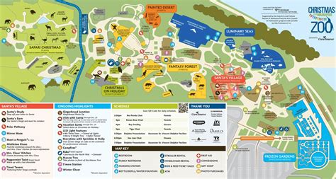 Indianapolis Zoo Map and Brochure (2019 - 2023) | ThemeParkBrochures.net