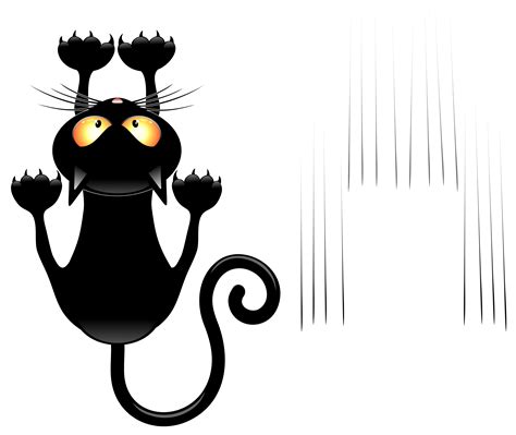 black cat Fat clipart kitten 2 cat cartoon images halloween jpg – Clipartix