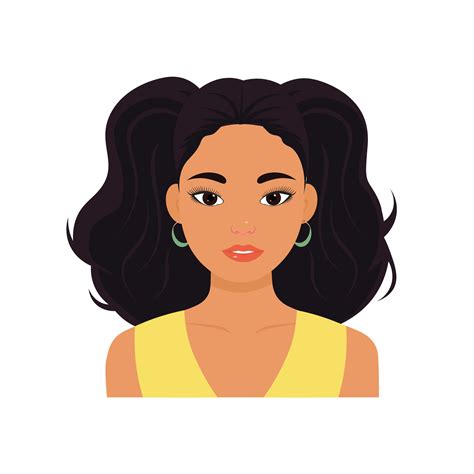 Female avatar isolated on white background 29325663 Vector Art at Vecteezy