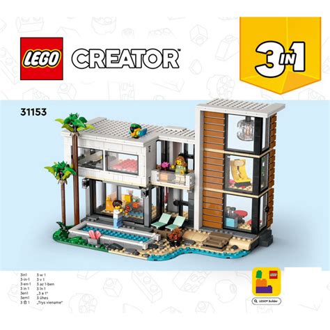 LEGO Modern House Set 31153 Instructions | Brick Owl - LEGO Marketplace