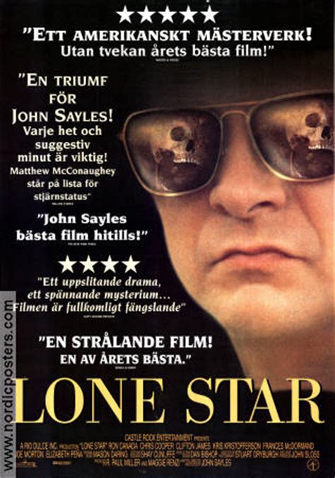 LONE STAR Movie poster 1997 original NordicPosters