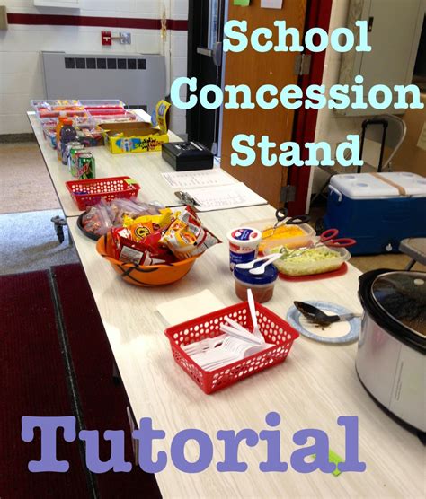 How to Run a School Concession Stand | Owlcation