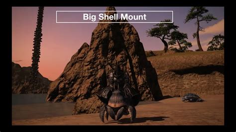 Final Fantasy XIV - Big Shell Mount - YouTube