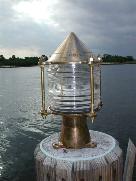 Key West Style Nautical Piling Dock Light - Dock Lights