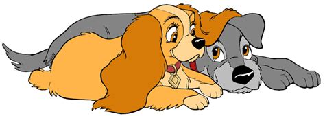 Lady and the Tramp Clip Art 2 | Disney Clip Art Galore