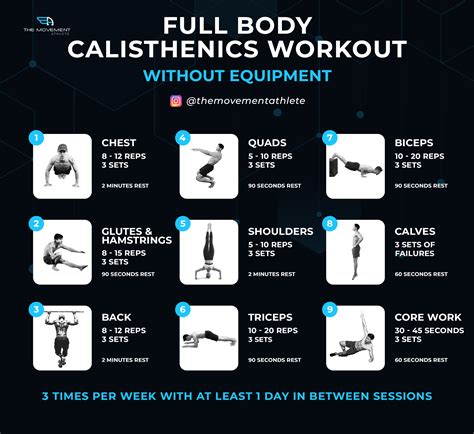 Calisthenics Program No Equipment Clearance | www.dcag.com