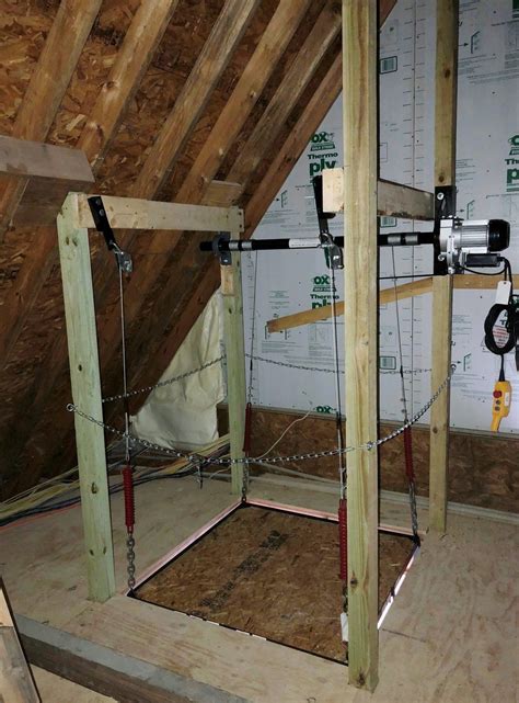 Garage Attic Storage Lift Diy : Garage Lift To Attic Novocom Top : The ...