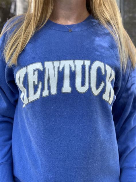 SOLD Vintage Sweatshirt, 80s University of Kentucky Wildcats Sweatshirt | Vintage college ...