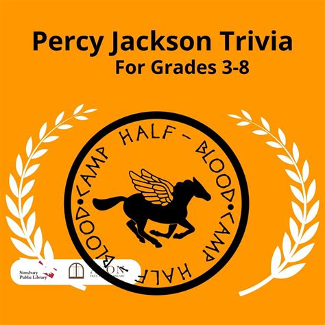 Avon & Simsbury: Percy Jackson Trivia for Grades 3-8 – Avon Free Public Library