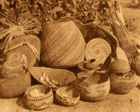 Karok baskets | Edward Curtis Photos