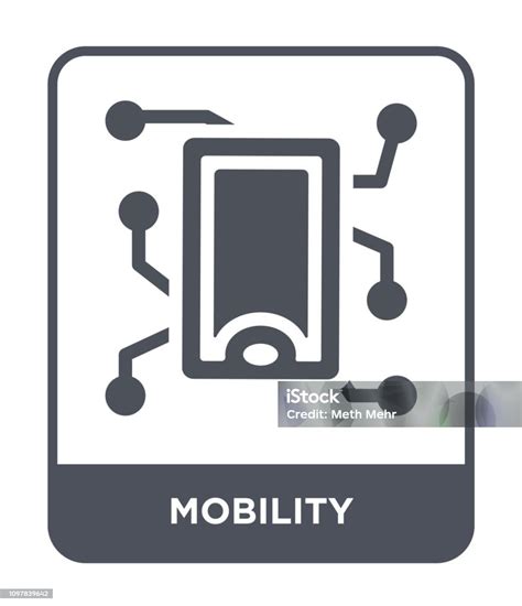 Mobility Icon Vector On White Background Mobility Trendy Filled Icons From Smart Home Collection ...