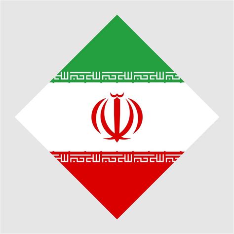 Iran flag, official colors. Vector illustration. 10420844 Vector Art at Vecteezy