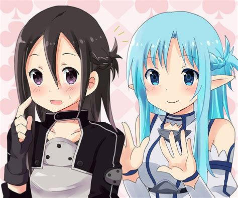 Kirito: ugh ALO used my GGO avatar..... At least Asuna seems to like it ...