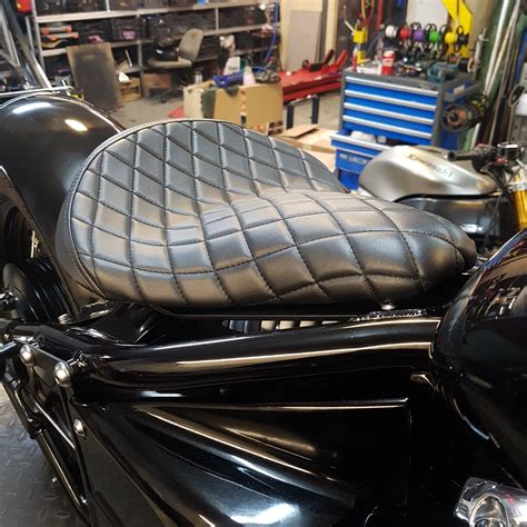 BOB Leather Bobber Seat Kit - Rogue Motorcycles