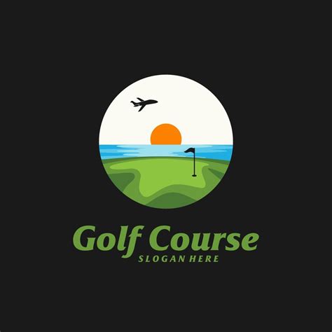 Golf course Logo Design Template. Golf course logo concept vector. Creative Icon Symbol 11992905 ...