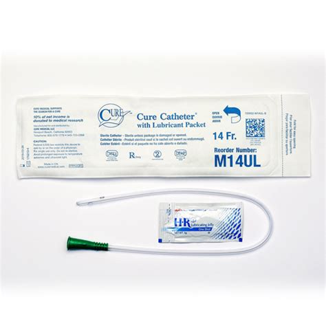 Cure Pocket Straight Male Catheter | Hart Medical Equipment