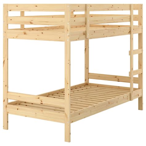 MYDAL pine, Bunk bed frame, 90x200 cm - IKEA