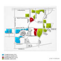 At T Stadium Parking Map Arlington – The World Map