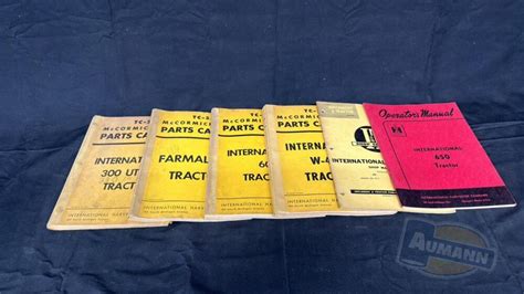 (6)-International & Farmall Tractor Manuals & Parts Catalogs - Aumann ...