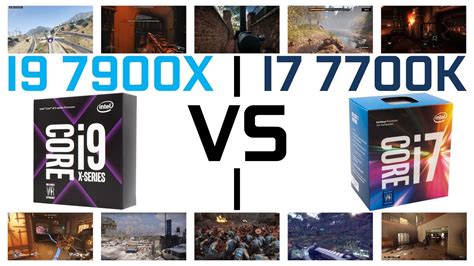 INTEL CORE I9 7900X VS I7 7700K || Benchmark in Games || GTX 1080 Ti ...