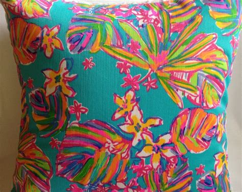 Lilly Pulitzer Pillow Lilly Pillow Cover Lilly Pulitzer - Etsy