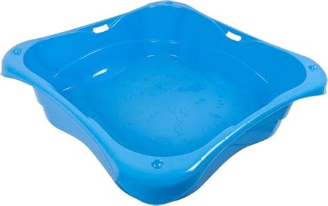 Large Plastic Sand Pit Paddling Bool Ball Pool with Blue Moulded Base: Amazon.co.uk: Toys & Games