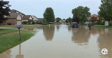 Chesterfield Township declares state of emergency after heavy rain, flooding