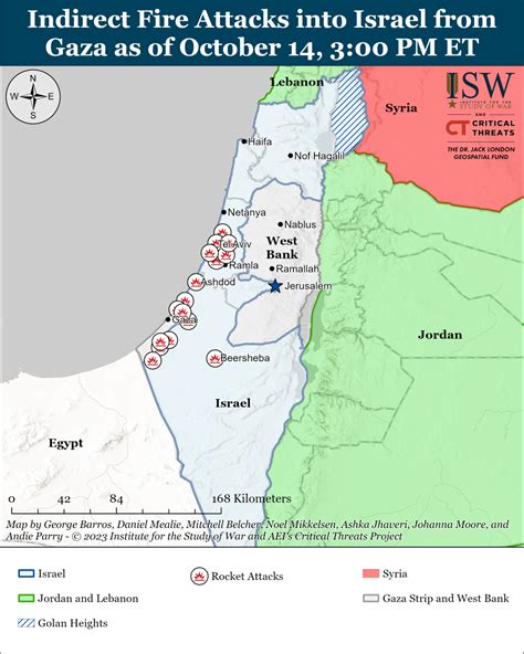 Middle East Maps Show Hamas-Israel Clashes, Rocket Attacks - Newsweek