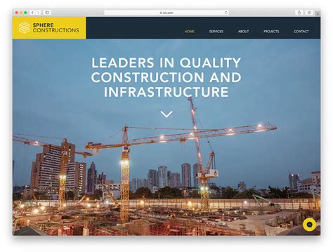 30 Best Free Construction Website Templates 2020 – Avasta